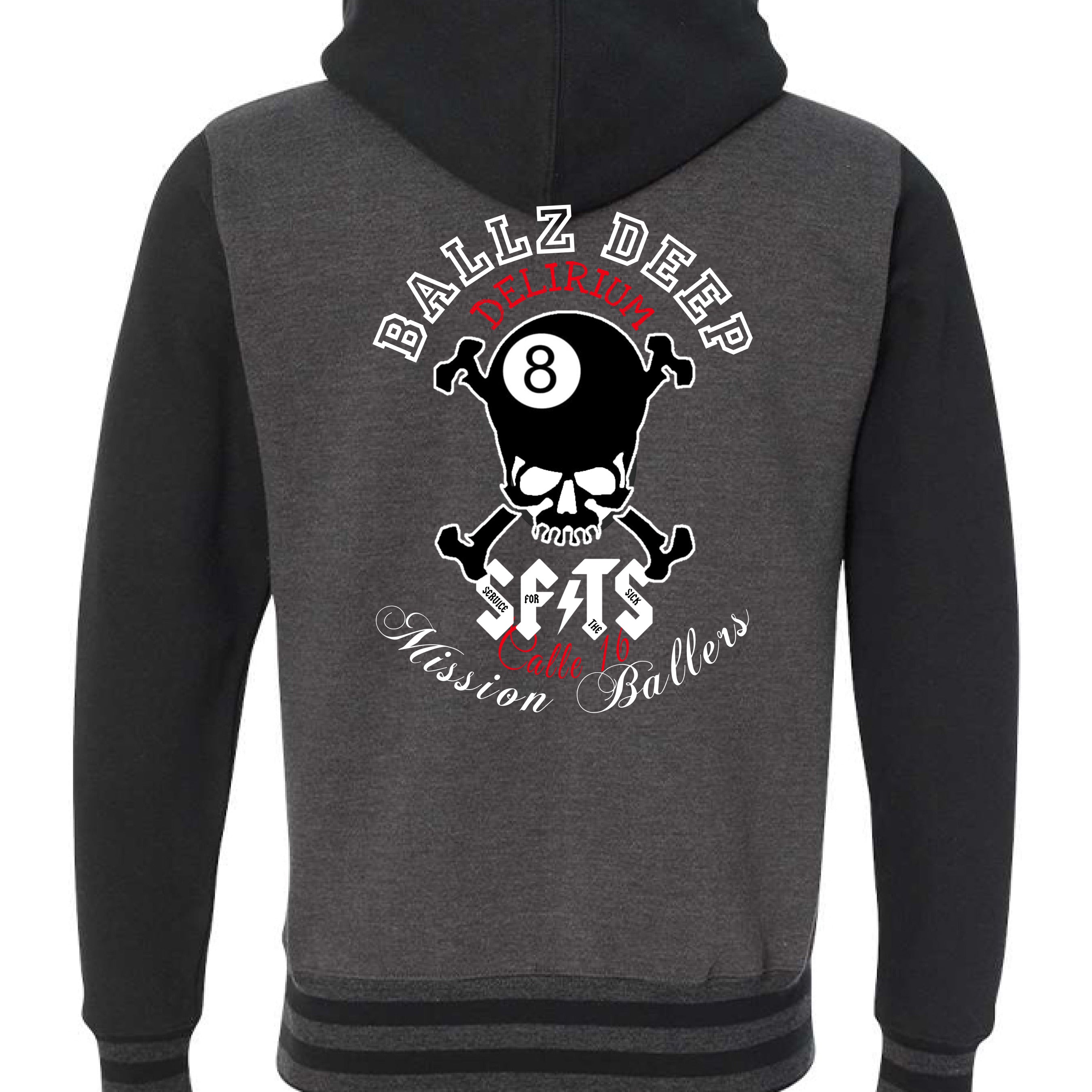 Charcoal Heather/ Black - BACK