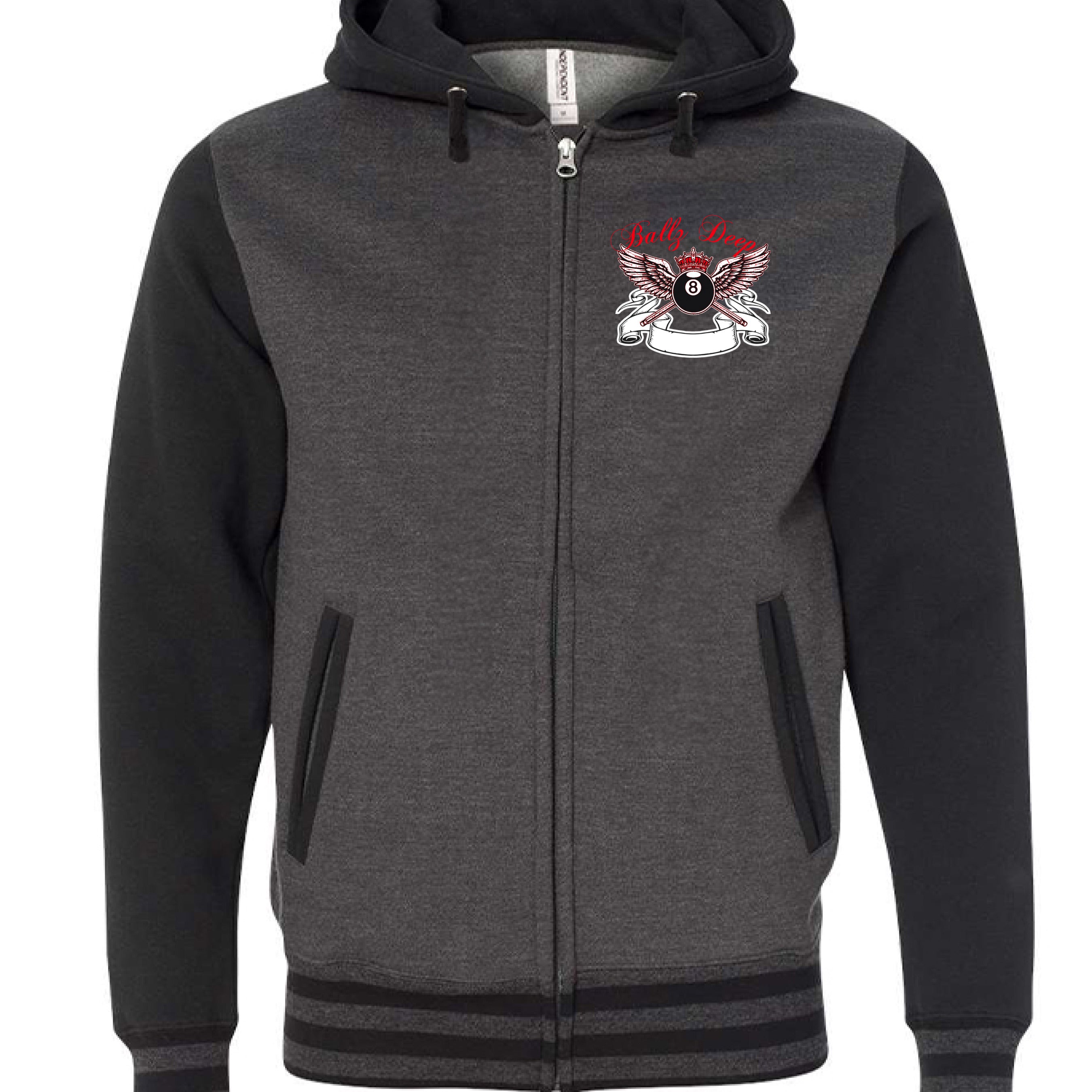 Charcoal Heather/ Black - FRONT